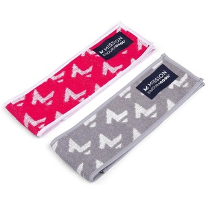 image:imageMISSION Instant Cooling Up to 8 Hours Enduracool Mini Performance Towel 2 Pack UPF 50 Fast Drying for Outdoors Running Sports Hiking Camping Gym Ash Gray amp CobaltAsh Gray  Fuchsia