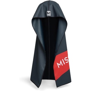 image:imageMISSION Max Plus Cooling Hoodie Towel Hood Towel Cools Instantly When Wet UPF 50 Sun Protection Contours Your Head to Stay in Place Great for Sports Fitness Gym LeopardBlack