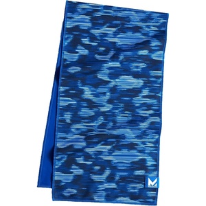 image:imageMISSION Max Plus Cooling Towel Soft Durable Microfiber  Cools Up to 3 Hours  UPF 50 Sun Protection  Machine WashableMirage Camo Vista Blue