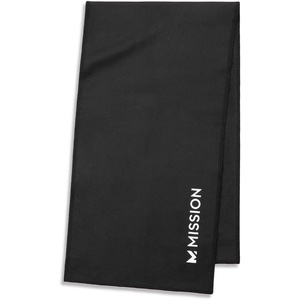 image:imageMISSION OnTheGo Cooling Towel  Soft Lightweight Fabric  Cools Up to 2 Hours  UPF 50 Sun Protection  Machine Washable BlackBlack