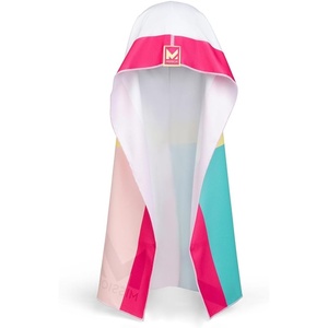 image:imageMISSION Reversible Cooling Hoodie Towel Hood Towel Cools Instantly When Wet UPF 50 Sun Protection Contours Your Head to Stay in Place Great for Sports Fitness Gym Red BurgundyWhite Multi