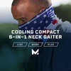 image:imageMISSION Compact MultiUse Neck Gaiter Face Mask for Ski amp Outdoors UPF 50 Breathable Lightweight FabricUsa