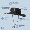 image:imageMISSION Cooling Anywhere Boonie Hat Blackout  Unisex WideBrim Hat for Men amp Women  Lightweight amp Durable  Cools Up to 2 Hours  UPF 50 Sun Protection  Machine Washable